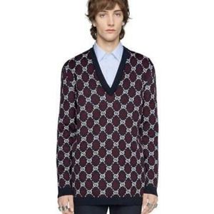 Gucci GG diamond wool sweater